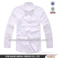 2016 new Slim cut style Long sleeve 100%Cotton Boys school Uniform white shirts